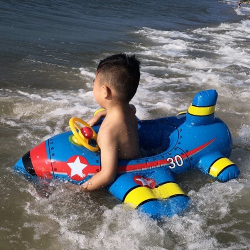 Phao bơi hình du thuyền ngộ nghĩnh cho bé