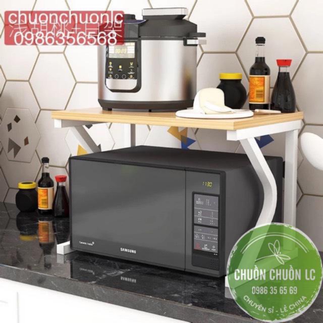 KỆ ĐỂ LÒ VI SÓNG, KỆ BẾP chữ K mã KB01 (có sẵn)