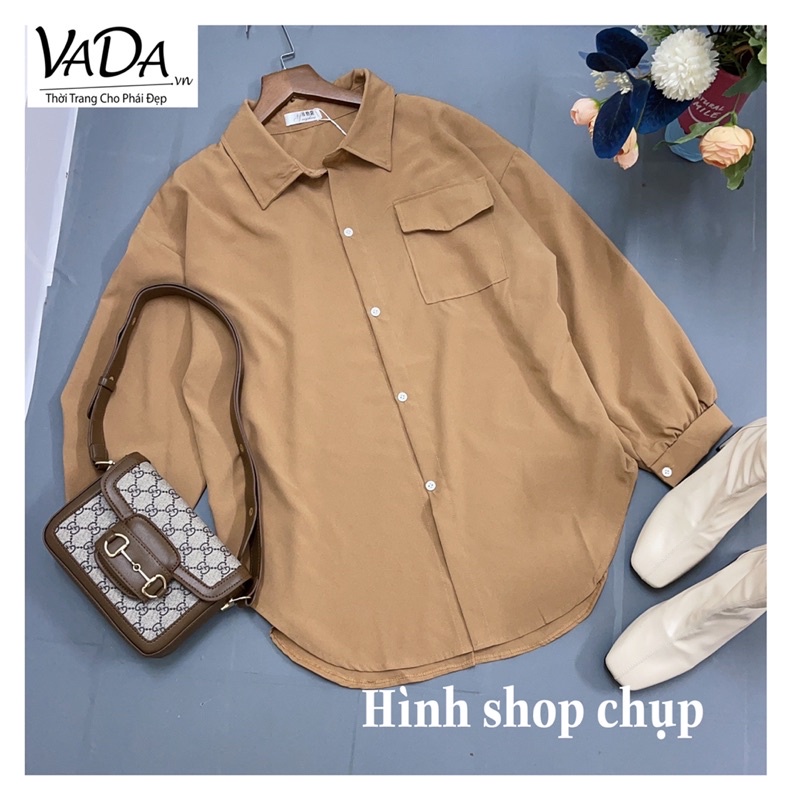 Áo sơ mi tay dài công sở đi làm , dạo phố đơn giản siêu hot phối gì cũng xinh -Thời Trang VADA (NĐ99) | BigBuy360 - bigbuy360.vn