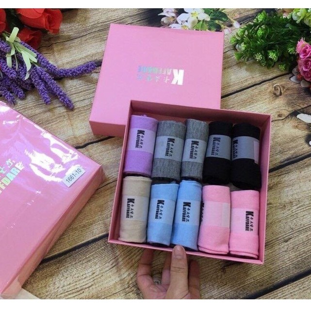 Set 5 đôi tất nữ nano kháng khuẩn xuất nhật chống hôi chân