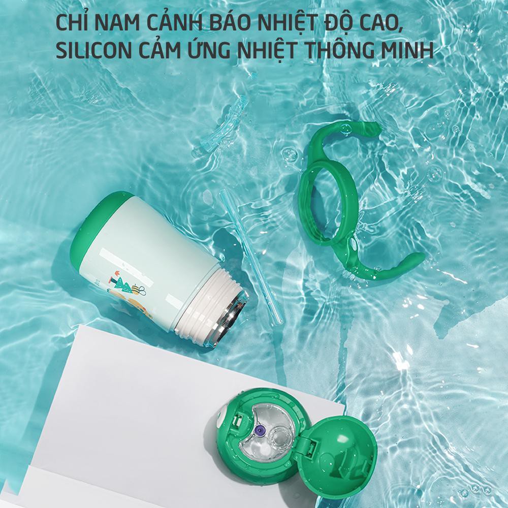 Bình giữ nhiệt inox AAG 386 quai cầm tiện lợi 260ml - 360ml cho bé