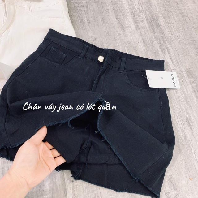 BÁN SỈ CHÂN VÁY JEAN CÓ QUẦN TRONG | BigBuy360 - bigbuy360.vn