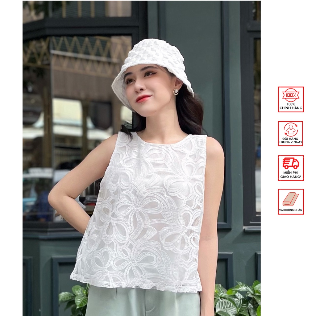 Áo sát nách FOR HER cài nút AO0782