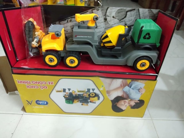 Đồ chơi lắp ráp xe công trình