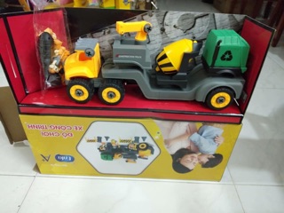 Đồ chơi lắp ráp xe công trình