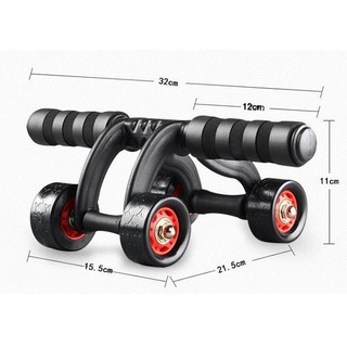 Con Lăn Tập Bụng Paledas 4 bánh