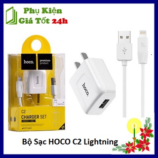 Bộ Sạc HOCO C2 Lightning - Cho IPhone - Bảo Hành 3 Tháng 1 Đổi 1