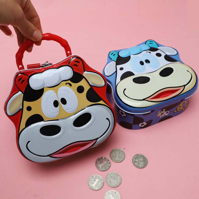 SIÊU HOT  ĐỒ CHƠI CHO BÉ KÉT SẮT TIẾT KIỆM MINI HÌNH TRÂU, THỎ, VOI DỄ THƯƠNG SL