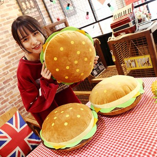 Gối Nhồi Bông Hình Bánh Hamburger Sáng Tạo
