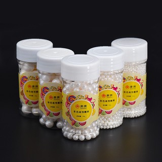 Kẹo bi trang trí bánh màu trắng 85g