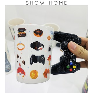 Cốc Sứ Uống Cà Phê Hình Máy Chơi Game Cầm Tay Ba Chiều Sáng Tạo Làm Quà Tặng Cho Bé Trai