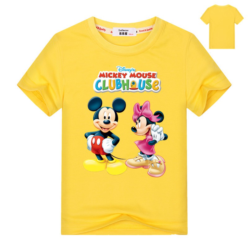 Áo thun chuột Mickey thời trang cho bé trai