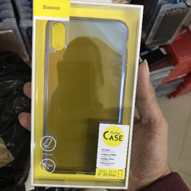 [SHIPNOW] Ốp dẻo silicon Baseus đổi màu cho IPhone XS max 6.5inch ( Baseus Glow Case ) siêu đẹp, bảo vệ máy siêu tốt