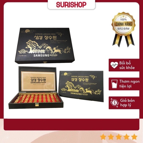 Trường Sinh Hoàn - Hoạt Huyết Dưỡng Não Jangsoo Hwan Chính Hãng Hàn Quốc