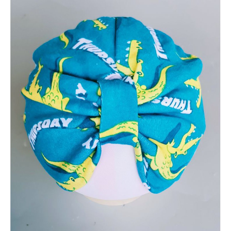 mũ turban bé trai