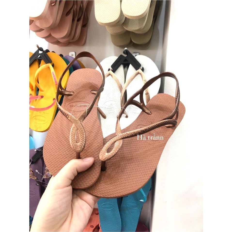 Luna havaianas màu gạch màu siêu hiếm ,Sandal nữ Luna là một trong những dòng sản phẩm bán chạy nhất