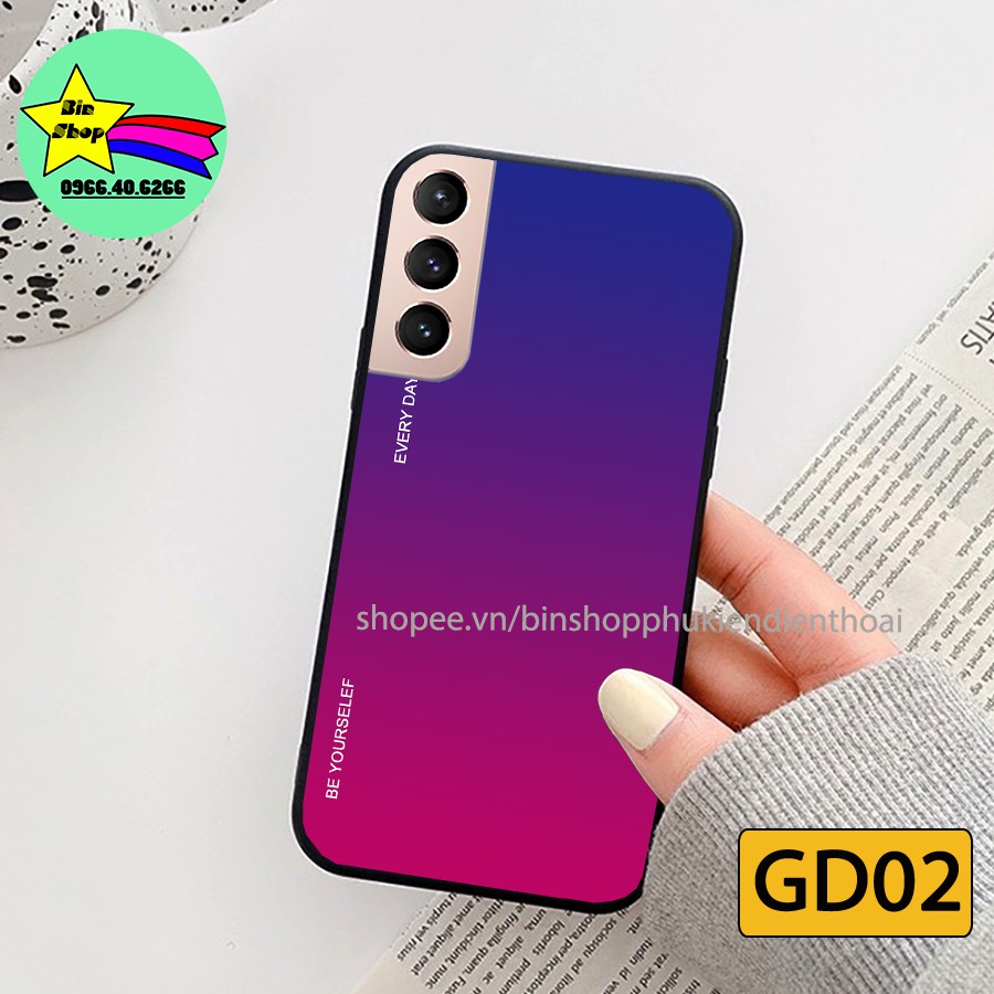 Ốp lưng kính Samsung S21 - Samsung S21 Ultra - Samsung S20 FE in hình đa sắc màu sang trọng.