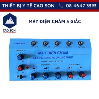 Máy điện châm 5 giắc