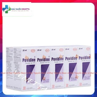 DUNG DỊCH SÁT KHUẨN POVIDIN 20ML