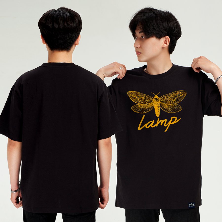 Áo thun unisex Unisex cotton thoáng mát đèn con chuồn chuồn MVR KK4037