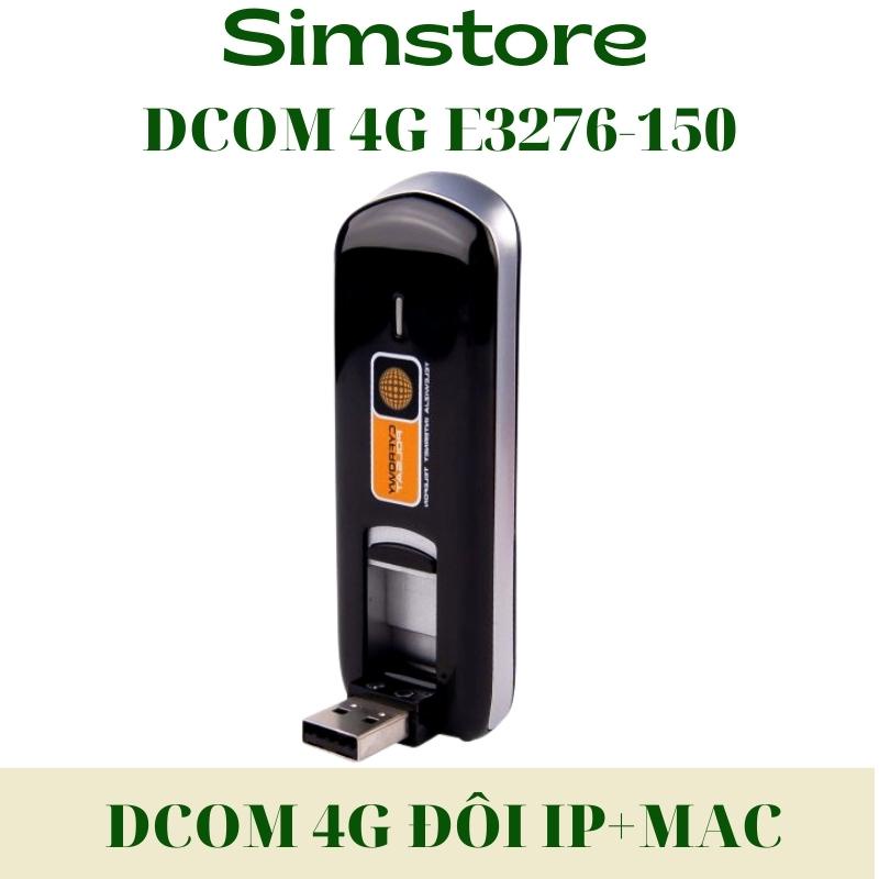Usb Dcom 4G E3276 chạy Hilink, dcom 3g/4g đổi ip , Simstore