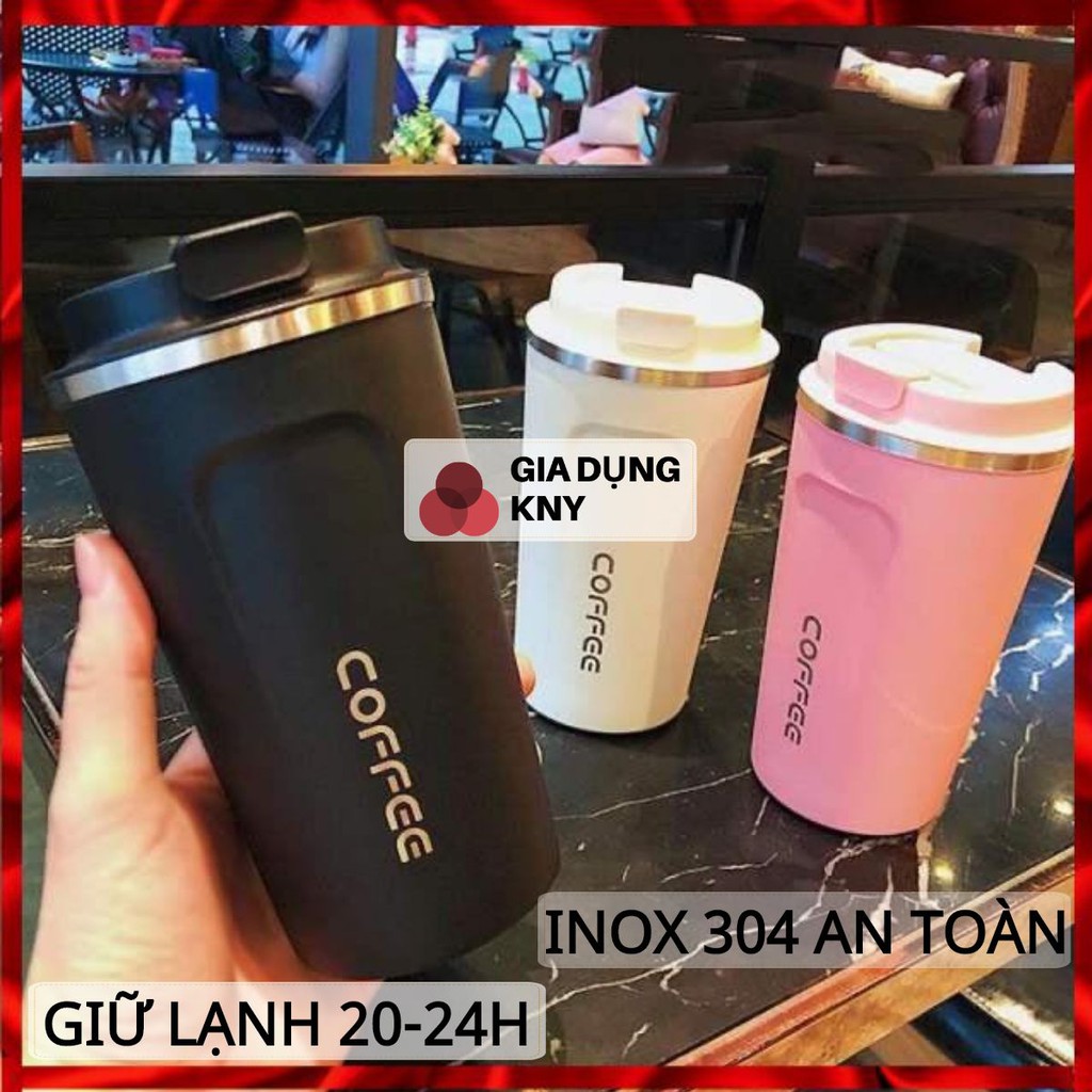 Bình giữ nhiệt, Ly giữ nhiệt Hàn Quốc Inox 304 Coffee Cao Cấp | BigBuy360 - bigbuy360.vn