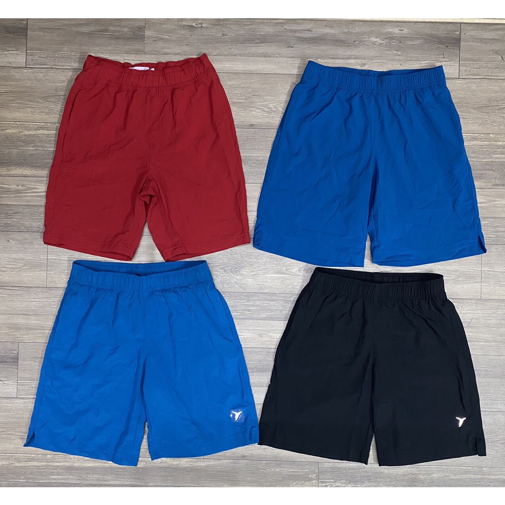 Quần đùi thể thao bé trai, quần short chất gió thể thao, hàng xuất dư, cho bé 25-40 kg,
