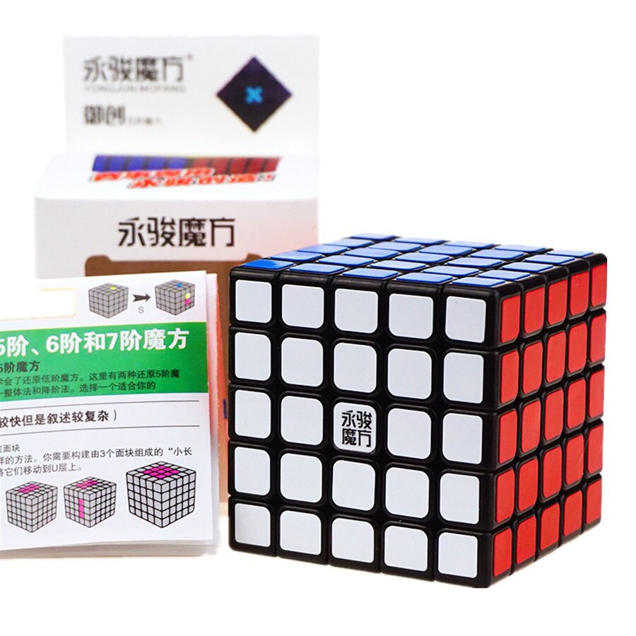 Đồ Chơi Rubik YJ Yuchuang 5x5 - Rubik Chuẩn Quốc Tế - Tặng Chân Đế rubik