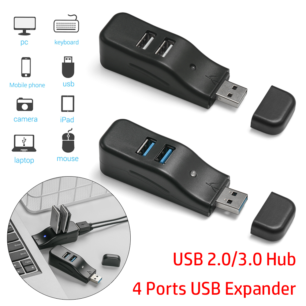 Đầu Chia 4 Cổng Usb 3.0 Tốc Độ Cao