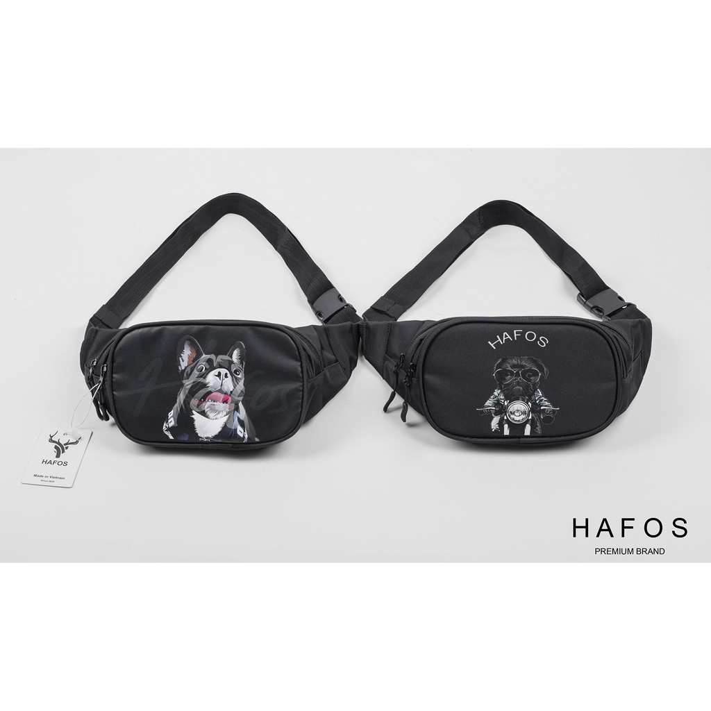 Túi bao tử Collab Bull&Bike Poly Bumbag - HAFOS BRAND® | BigBuy360 - bigbuy360.vn