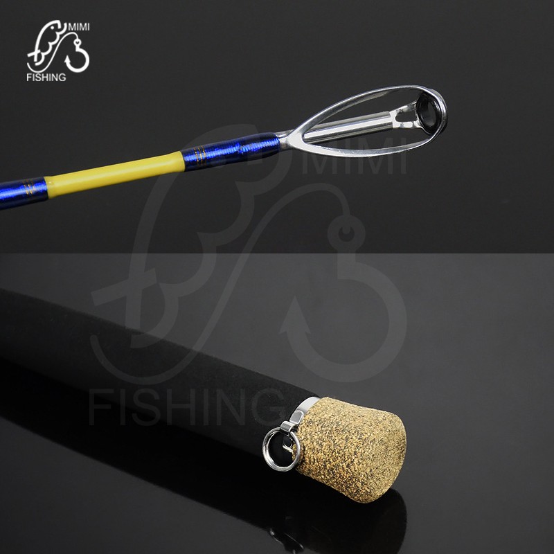 Cần câu Siêu bạo lực -Siêu Bền đọt đặc cắm gốc - Chuyên câu hàng khủng- máy đứng - 1m7 - 1m9