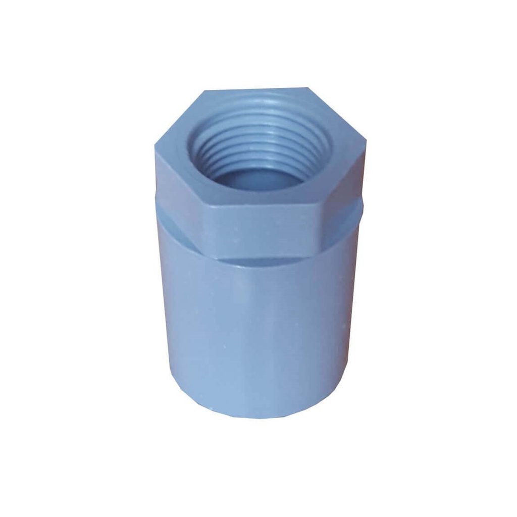 Bộ 10 Nối Ren trong 17mm Ra Ống PVC 21mm hình lục giác - GIÁ RẺ