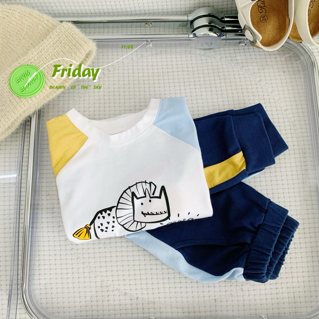 Bộ thu dài tay khủng long gaplang BEBOONG