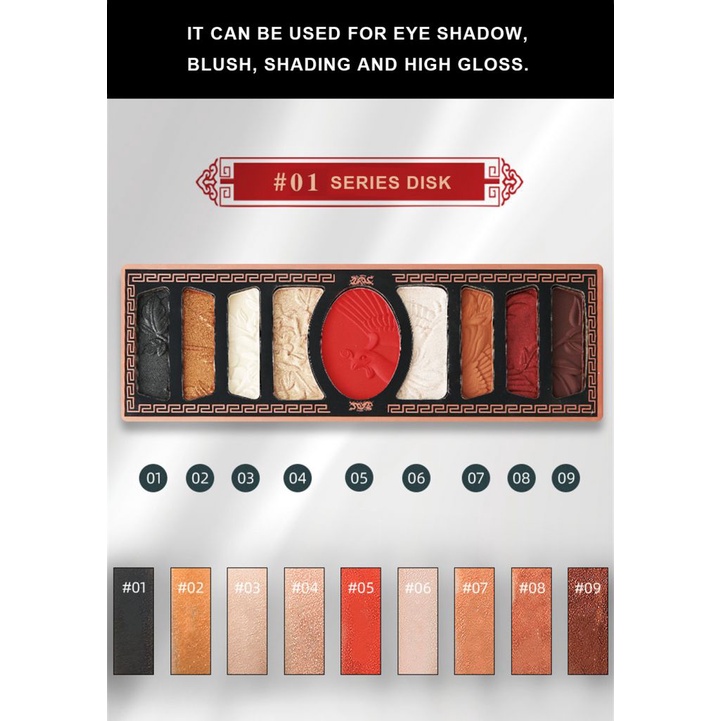 Bảng phấn mắt lameila mini tông lì và nhũ chống nước lâu trôi | BigBuy360 - bigbuy360.vn