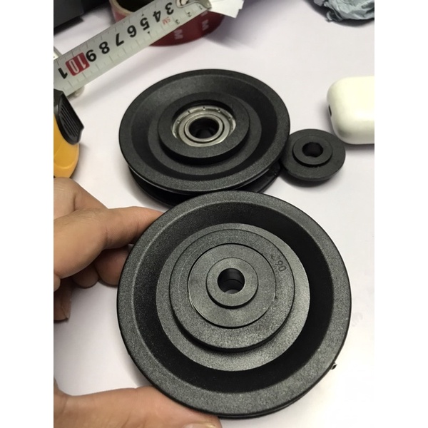Ròng rọc máy tập gym - Ròng rọc kéo tạ 90mm
