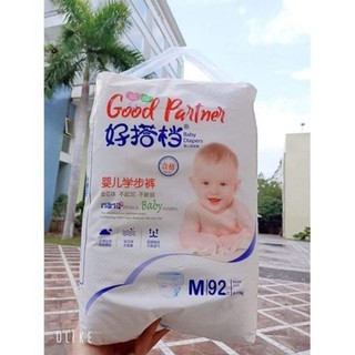 Tã & Bỉm dán/quần Good Partner size S112/M96/M92/L82/XL76/XXL72 nhiều miếng siêu tiết kiệm