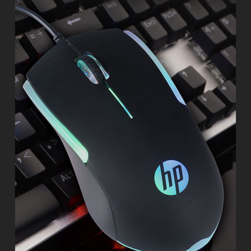 (Giá sỉ)Chuột vi tính có dây HP M160 led RGB cực đẹp chính hãng BH 1 năm - mouse gaming