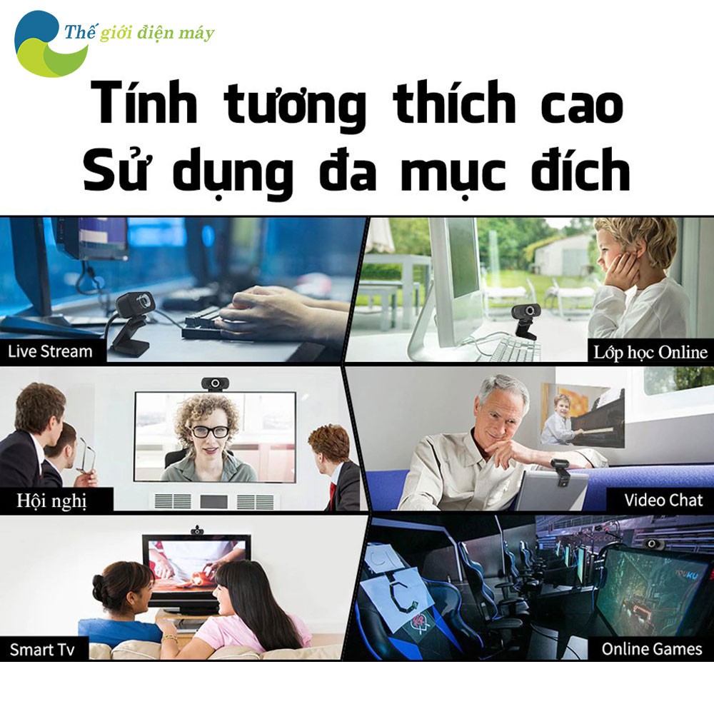 Webcam full HD 1080p Xiaomi IMILAB góc rộng 90 độ, tích hợp micro giảm ồn - Bảo hành 1 tháng - Shop Điện Máy Center | BigBuy360 - bigbuy360.vn