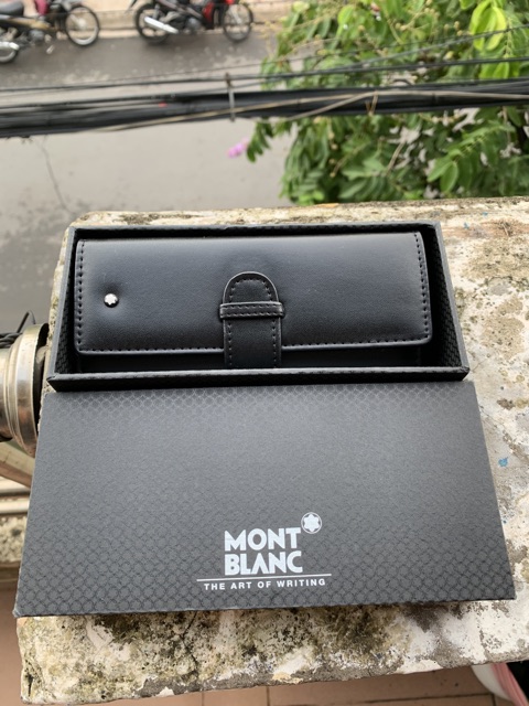 Bao da bút ký Montblanc cao cấp fullbox