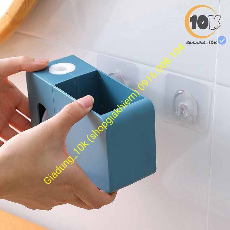 Hộp đựng bàn chải đánh răng và hỗ trợ lấy kem đánh răng tự động (z2)
