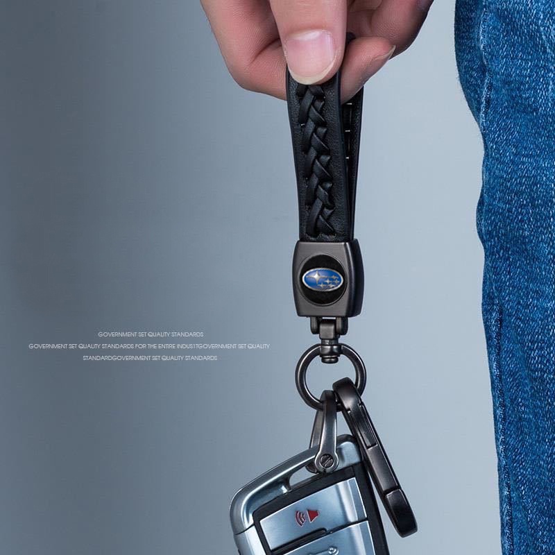 (Hàng Mới Về) Móc Chìa Khóa Xe Hơi Subaru Có Khóa Tiện Dụng