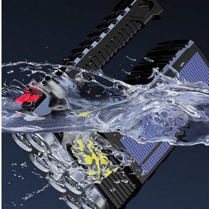 Đèn pin siêu sáng 8 bóng Eomart, đèn năng lượng mặt trời siêu sáng công xuất 20W dung lượng pin cao dễ sử dụng ( #đèn )