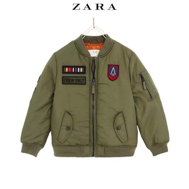 Áo khoác bomber zara xuất