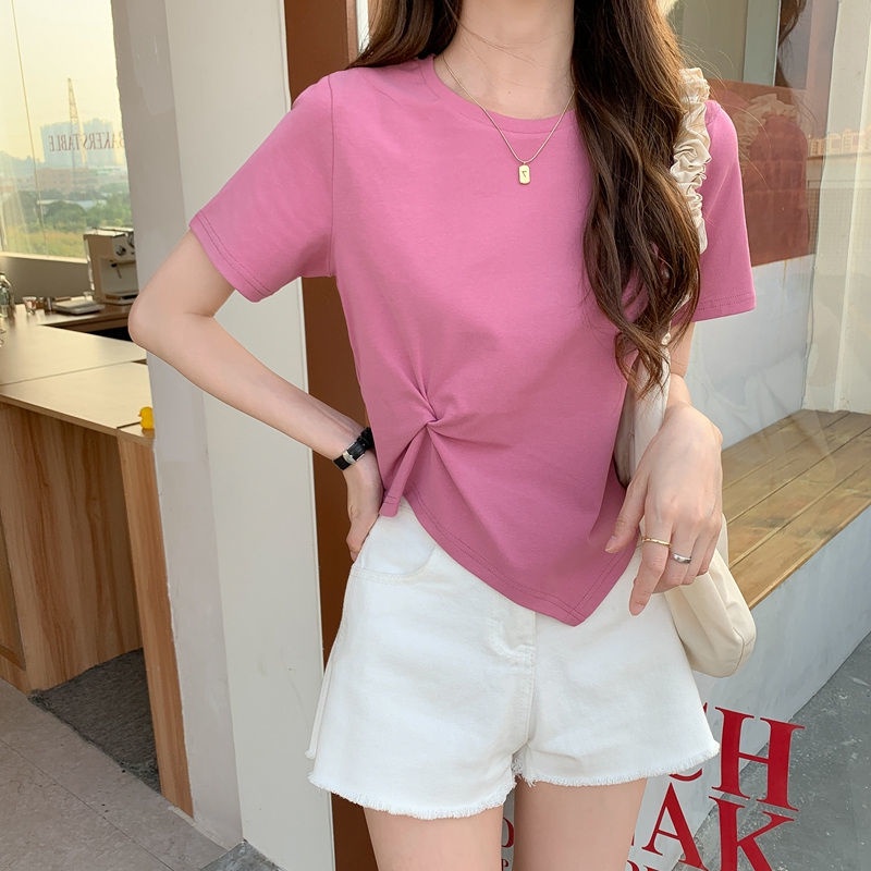 Áo Thun Ngắn Tay Thiết Kế Độc Đáo Thời Trang 178528 Áo Thun NgắN Tay KiểU DáNg Đơn GiảN Dễ PhốI Đồ
