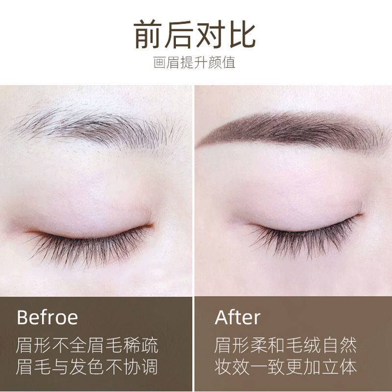 [Hàng mới về] Chì kẻ lông mày hai đầu chống thấm nước lâu trôi trang điểm tự nhiên hợp thời trang