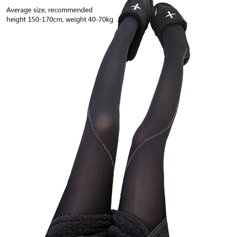 Xiangbao Quần Tất Đính Kim Sa Kẻ Sọc Đen Lấp Lánh Phong Cách Cổ Điển Cơ Bản Dành Cho Nữ