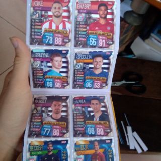 Thẻ insert Poca Match Attax( thẻ in)