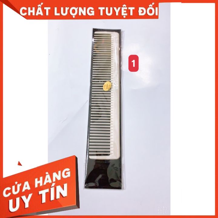 LƯỢC CẮT TÓC NAM NỮ màu trắng -chống nhiệt- dùng cắt tóc -chải tóc bới tóc không làm đau đầu-