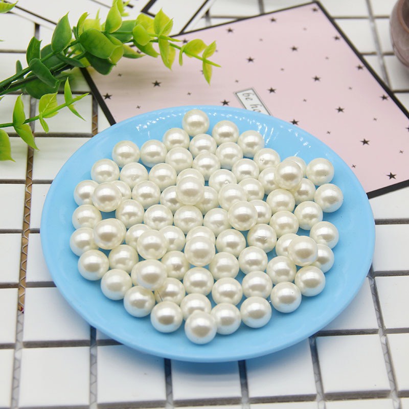 10 viên ngọc trắng, ngọc trai nhân tạo, trang trí đạo cụ chụp hình TP087