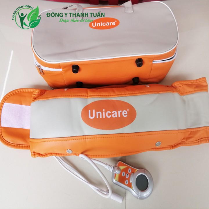 Đai Massage Rung Nóng Giảm Mỡ Bụng Slimming Belt Unicare UCW - 1002 - Với 5 tốc độ rung khác nhau với 2 mô tơ bền bỉ